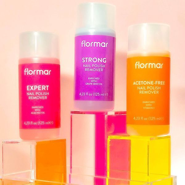 Засіб для зняття лаку Flormar Acetone-Free with Vitamin E 100611 фото