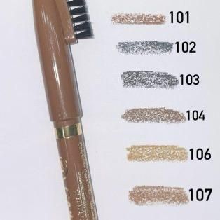 Олівець для брів зі щіточкою Gabrini Eyebrow Pencil №103 В-103 фото