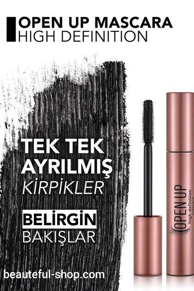 Туш для вій Flormar Open up high definition 12ml 03 фото