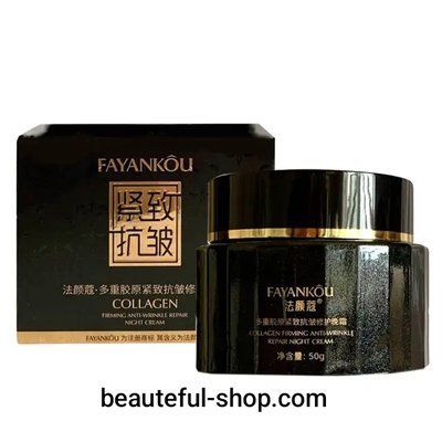 Ночной крем для лица FAYANCOU  4888 фото